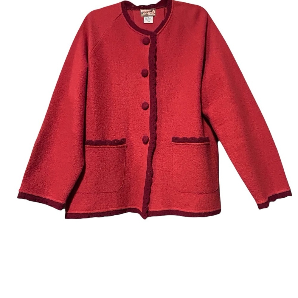 April Cornell Women’s Medium Wool Jacket Sweater